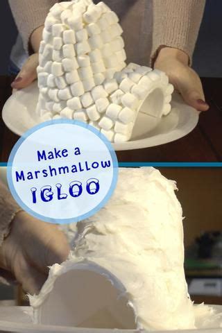 marshmallow igloo easy crafts  kids easy crafts  kids