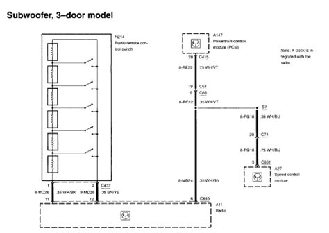 ford focus    radio wiring diagram    find