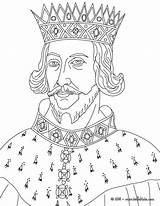 Coloring Pages King Colouring Queen Henry Ii Elizabeth Arthur Kings Sheets Horrid Prince Color Print Queens Printable People Princess British sketch template
