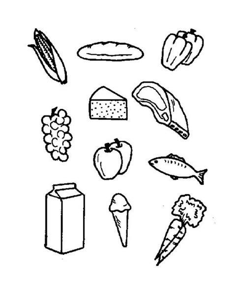 food   health coloring pages bulk color food coloring pages