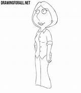 Drawing Lois Griffin Draw Tutorial Drawingforall Stepan Ayvazyan sketch template