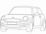 Coloring Cooper Mini Pages Related sketch template