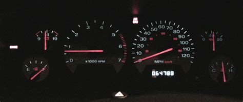 jeep grand cherokee wj electroluminescent gauges