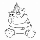Trolls Pages Coloring Printable Sheets Troll Kids Adult Colouring sketch template