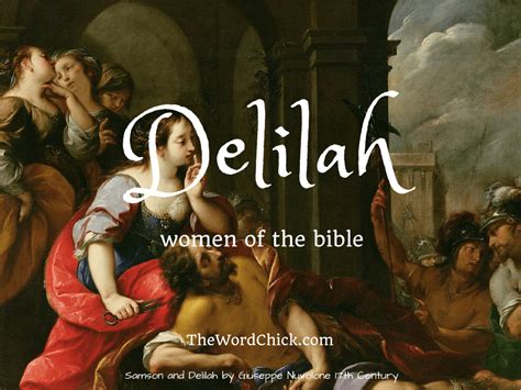 women   bible delilah  word chick