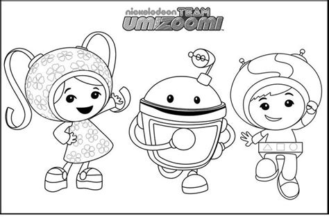 team umizoomi milli coloring pages coloring page  kids