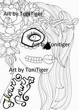 Girl Power Coloring Pages Ace Lotus Supplies Team Etsy Divyajanani sketch template