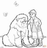 Coloring English Old Bobtail Pages Sheepdog Dogs Printable Drawing 75kb 1462 sketch template