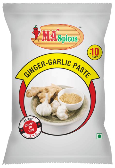 ginger garlic paste ma spices