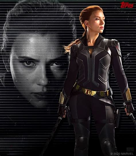 Scarlett Johansson Black Widow 2020 Poster And