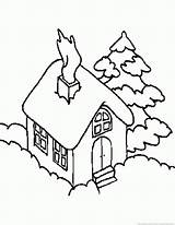 House Coloring Pages Part Zoom Print sketch template