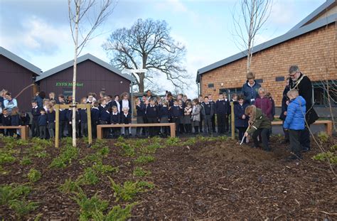 cotton end forest school opens to embrace outdoor learning