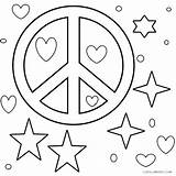 Peace Sign Coloring Pages Printable Adults Signs Color Rasta Hearts Getcolorings Print Cool2bkids Getdrawings Colorings sketch template