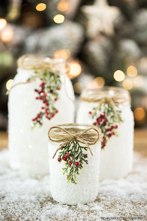 30 Easy Mason Jar Christmas Crafts Fun Holiday Crafts Sweet Money Bee