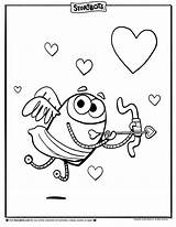 Storybots Valentine Bots Getdrawings Visualartideas sketch template