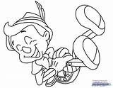 Pinocchio Coloring Pages Disneyclips Laughing sketch template