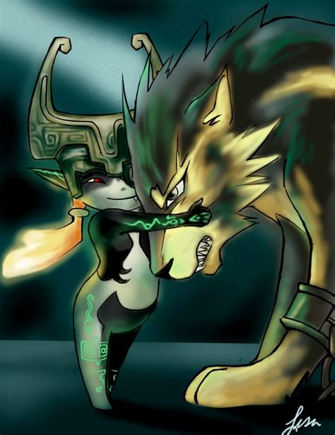 midna and wolf link the legend of zelda know your meme