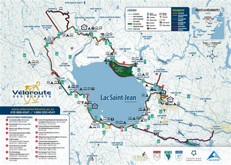 Un Aperçu Des 256 Km De Circuit De La Veloroute Des Bleuets Saguenay