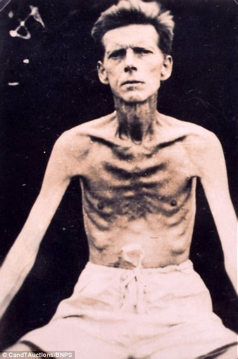 wwii heroes reduced to skin and bone in japan s pow camps daily mail