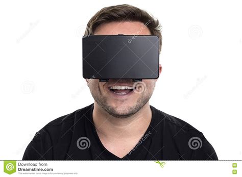 virtual reality goggles stock image image  entertainment