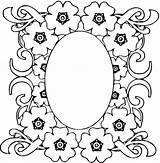 Coloring Pages Medallion Getdrawings sketch template