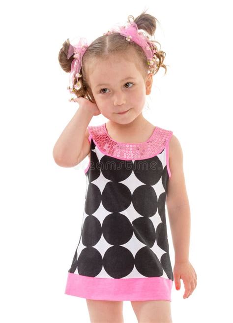 cute preschool girl stock photo image  positivity