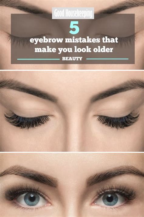5 Eyebrow Mistakes That Make You Look Older Beauty Hacks