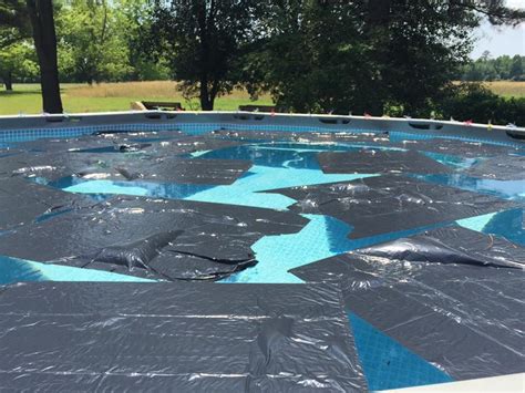 use black trash bags to heat pool pool heaters