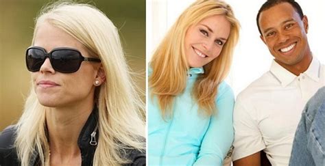 elin nordegren reportedly feels lindsey vonn is a good influence on tiger woods larry brown