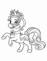 Crown Pony Little Coloring Pages sketch template