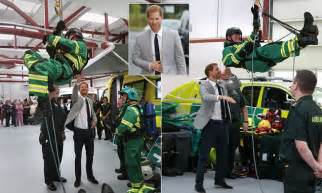 prince harry s first visit to northern ireland daily