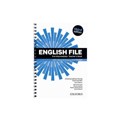 english file  edition pre intermediate teachers book  test assesment cd rom