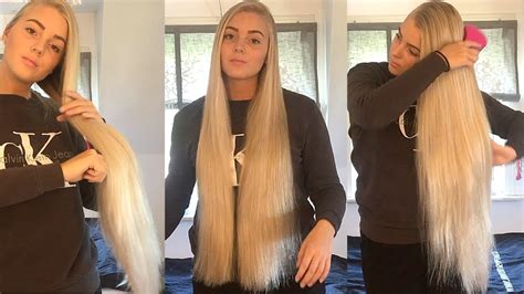 Realrapunzels Swedish Blonde Braids Preview Youtube