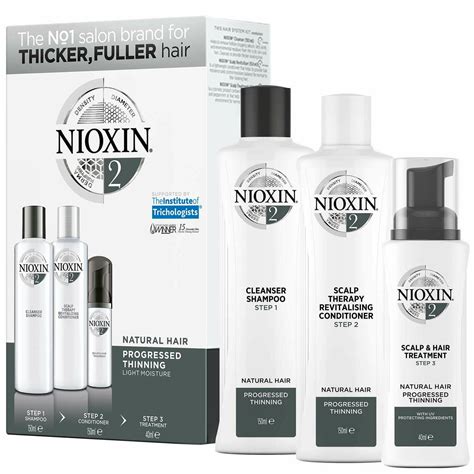 nioxin system  kit de  pasos  ml