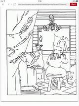 Vermeer Coloring Pages Sylvia Abstract sketch template