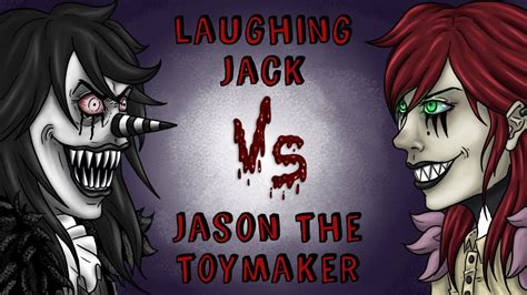 laughing jack vs jason the toymaker 🎃 draw my life youtube