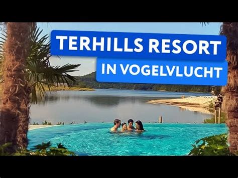 centerparcs terhills resort  vogelvlucht  youtube