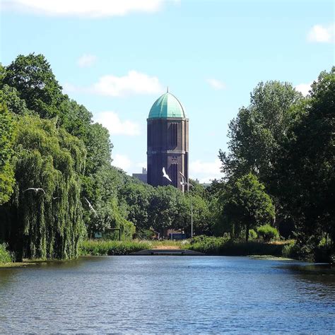meeuwen  het water  park de watertoren utrecht overvecht utrecht hometown canal park