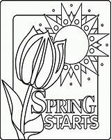 Spring Coloring Pages Printable First Sheets Kids Springtime Seasons Popular Coloringhome Print Eden Comments Posted sketch template