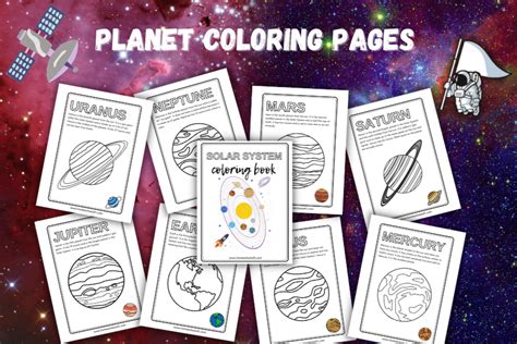 neptune planet coloring pages