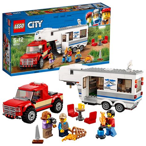 lego  city great vehicles pickup caravan toptoy