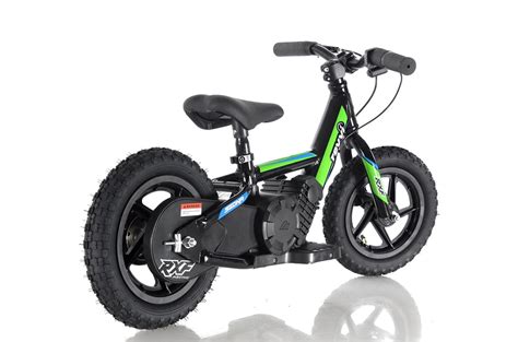 revvi  kids electric bike green motox motocross atv