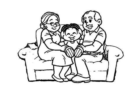 coloring pages grandparents day coloring pages
