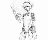 Persona Aigis Arena Characters Part Coloring Pages sketch template
