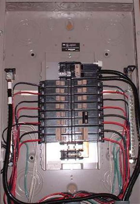 wiring diagram outlet circuit breaker panel perevod  kye wired