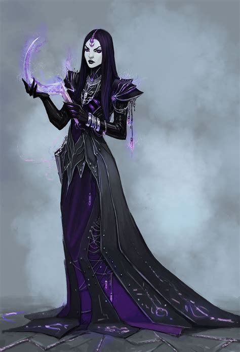 warlock  neexsethe character design character art dark fantasy art