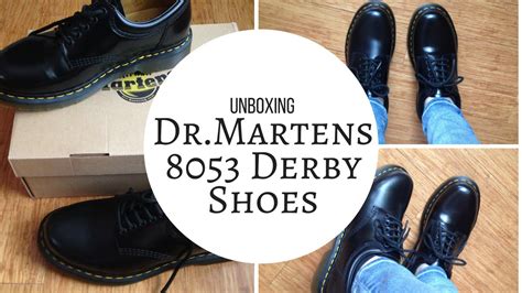 dr martens unboxing dr martens  derby shoesfrom nordstrom rack youtube