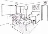 Zeichnen Raum Skizze Bleistiftzeichnungen Drawingauthority Fürs Perspektive Skipser sketch template