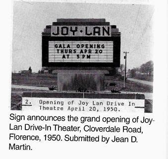 advertisement  joy lane theatre