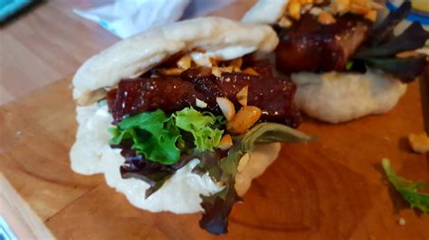 [homemade] gua bao steamed buns with sticky pork belly r food